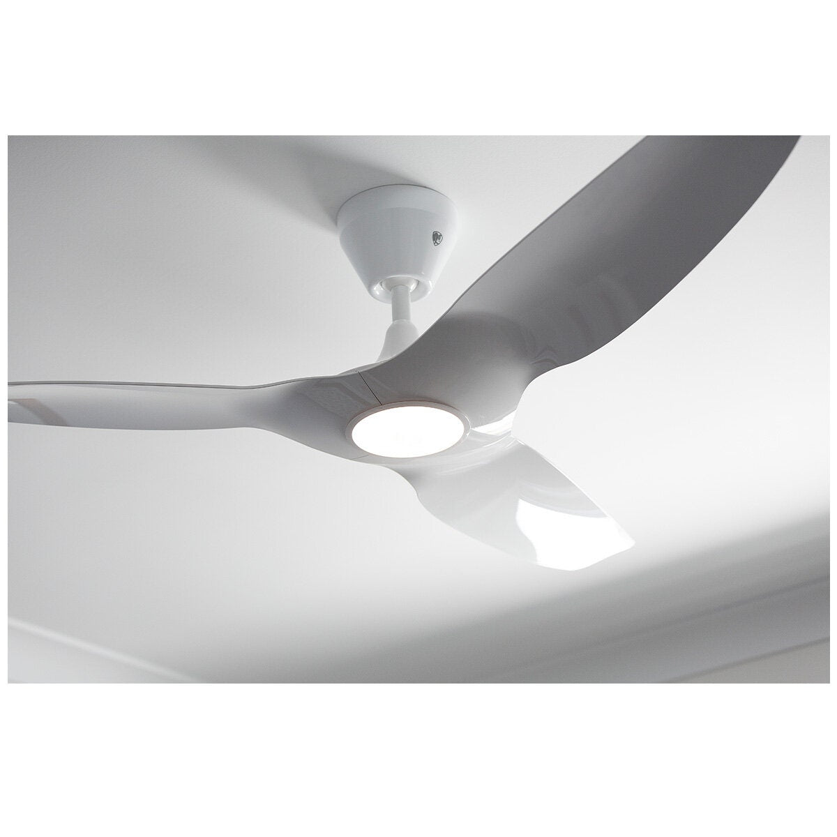 Big Ass Fans Haiku L 52 Inch White Ceiling Fan - 1595mm Drop Tube, 7 Speeds - HAIKULW521595MMLED