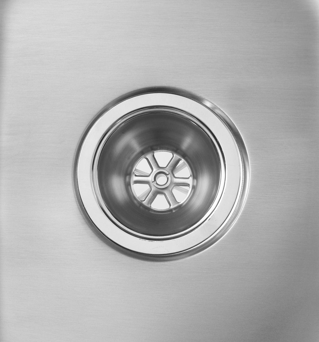 Arc Single Bowl Stainless Steel Sink - Left Hand Drainer - Silk Finish - Top Mount or Flush Mount - IS8RS5