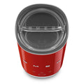 Smeg 50s Retro Style Milk Frother 180ml - Red, Hot Milk, Hot Froth and Cold Froth - MFF02RDAU