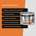 White Knight Rust Guard Cold Gal Grey Primer Paint 100ml