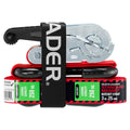 Quickloader Tie Down Strap Ratchet - 3m - 250kg Capacity - Red/Black - Weather Resistant - SuperSaverAU - view 1