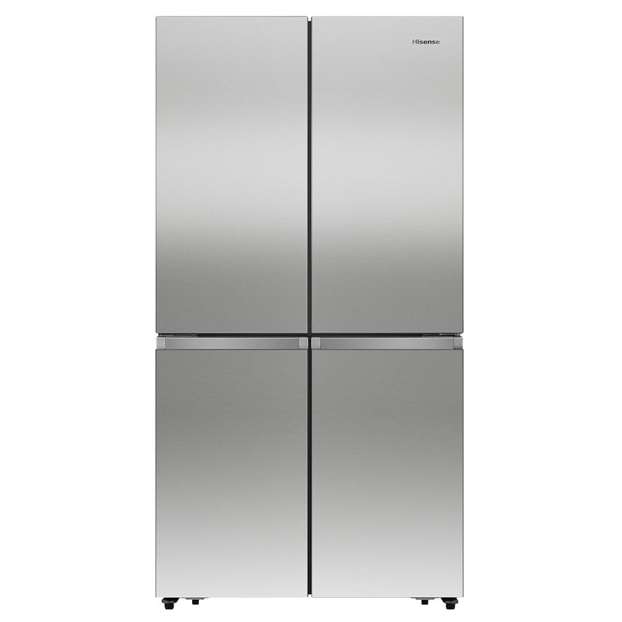 Hisense 609L French door fridge - stainless steel, inverter compressor, 3 star energy rating - HRCD610TS