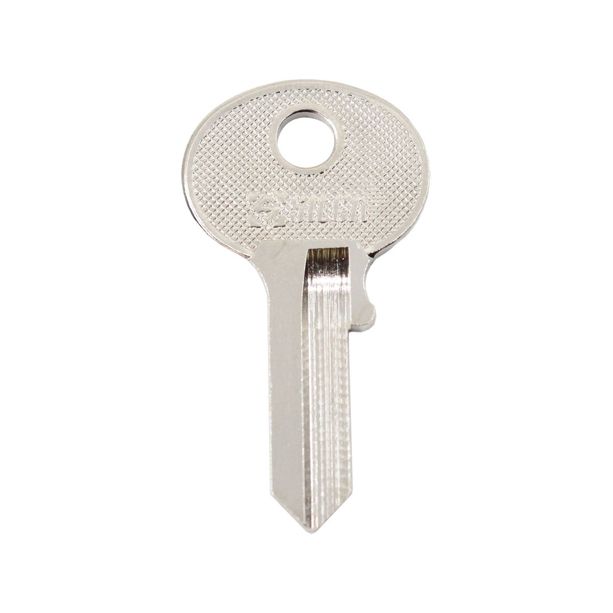 EHI Blank Key - 42mm x 23mm - Nickel Plated Brass - Silver - SuperSaverAU - view 2
