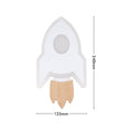 Verve Bailey Rocket LED Wall Light - Kids Room - 125mm x 240mm - Soft Glow - SuperSaverAU - view 5