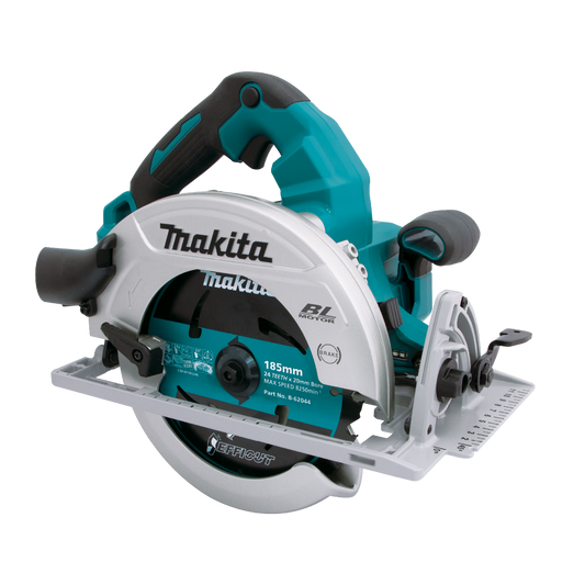 Makita Brushless Circular Saw - 185mm - Plastic - 18V x 2 Performance
