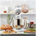 Cuisinart Precision Pro Digital Planetary Stand Mixer - 1000W, White, Stainless Steel Bowl - SMD-50XA