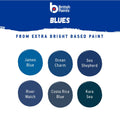 British Paints Paint & Prime Exterior Low Sheen 1L Extra Bright Base, UV Resistant