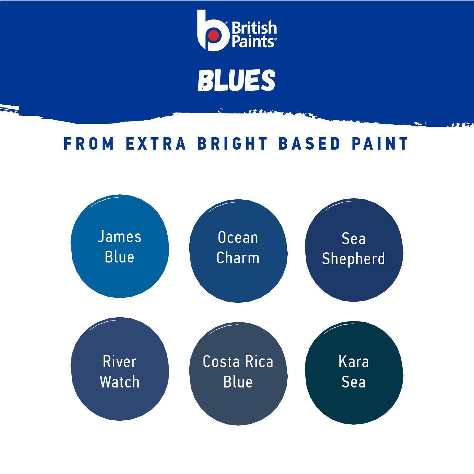 British Paints Paint & Prime Exterior Low Sheen 1L Extra Bright Base, UV Resistant