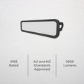 Deta 30W LED Slim Profile Security Flood Light - 3000 Lumens - Black - SuperSaverAU - view 3