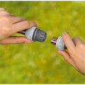 GARDENA 13mm Hose Joiner / Repairer - Plastic Tool-Free Garden Fitting