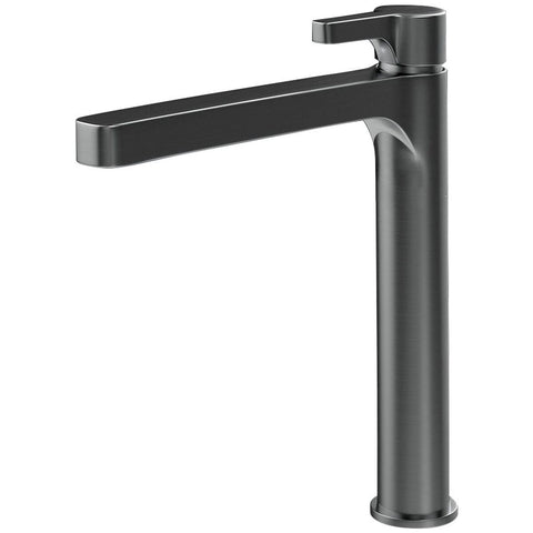 Rogerseller mixer tap - brushed nickel brass - 360 degree swivel outlet - Australian made - 36060036207