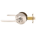 Lockwood Entry Lever Set - 65mm - Zinc Alloy - Satin Chrome - SuperSaverAU - view 1