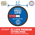 Dremel Max Life Diamond Coated Cutting Wheel - 1.5 Inch - Durable, High Performance - SuperSaverAU - view 3