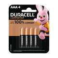 Duracell Coppertop AAA Alkaline Batteries 1.5V - 4 Pack