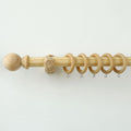 Windoware Curtain Rings - 35mm - Natural - 5 Pack - Timber - Easy Installation - SuperSaverAU - view 2