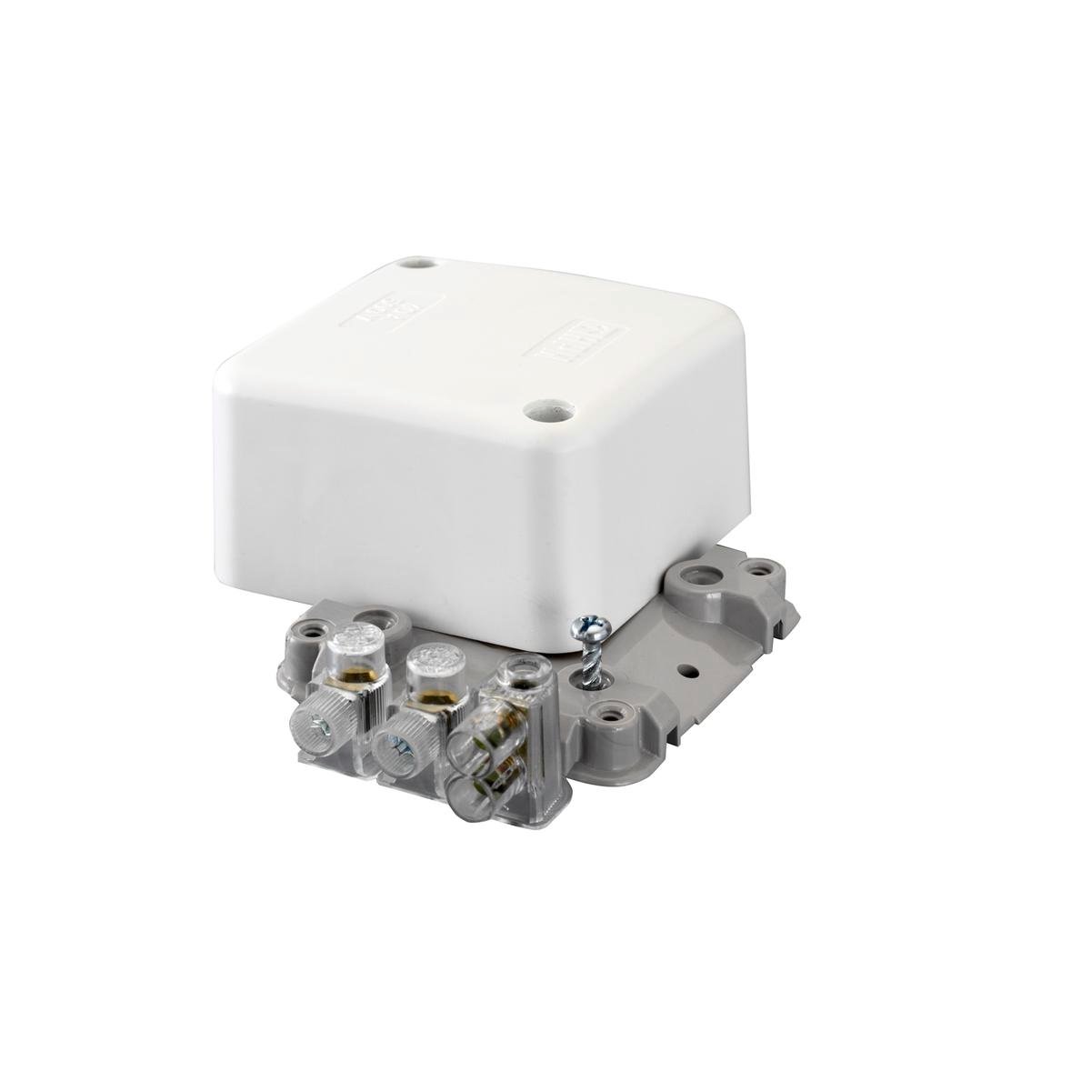 HPM Junction Box - 4x40A Connectors - 68mm x 68mm x 38mm - Plastic - SuperSaverAU - view 1
