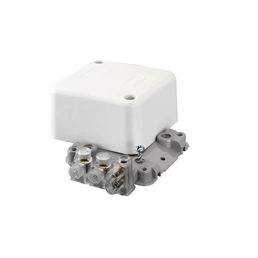 HPM Junction Box - 4x40A Connectors - 68mm x 68mm x 38mm - Plastic - SuperSaverAU - view 1