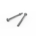 Zenith Hot Dip Galvanised Cup Head Bolts Nuts M12 x 200mm 12 Pack - SuperSaverAU - view 3