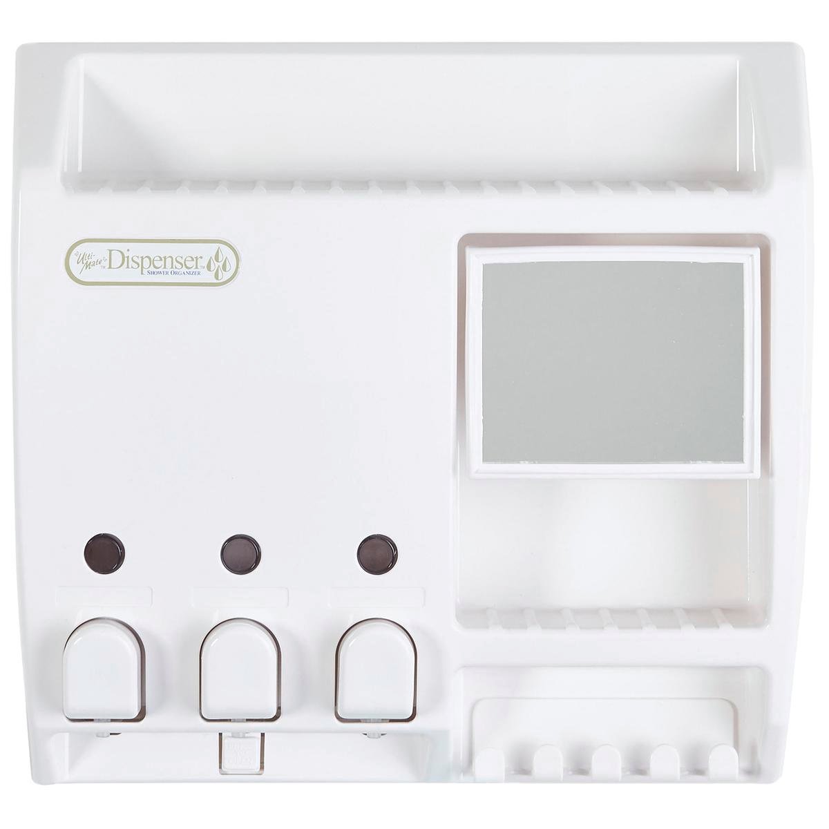 Better Living Ulti Mate Shower Dispenser 430ml White ABS Storage - SuperSaverAU - view 1