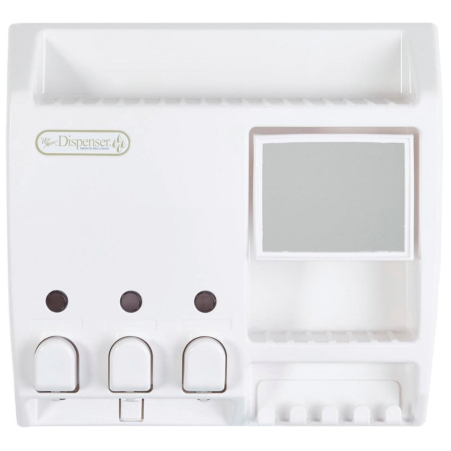 Better Living Ulti Mate Shower Dispenser 430ml White ABS Storage - SuperSaverAU - view 1