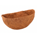 Brunnings 40cm Moulded Aquaguard Wall Basket Liner - Co-Co Fibre