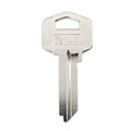 EHI TE2-GR10 54mm Silver Blank Key, Nickel Plated Brass
