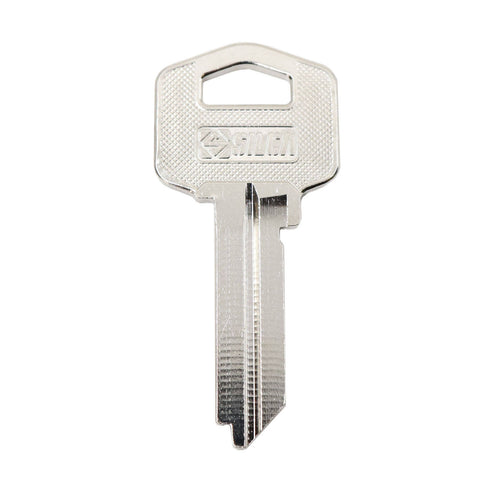 EHI TE2-GR10 54mm Silver Blank Key, Nickel Plated Brass