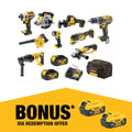 Dewalt 18V XR Hammer Drill & Impact Driver Combo Kit - 9 Piece - 4.0Ah - SuperSaverAU - view 1