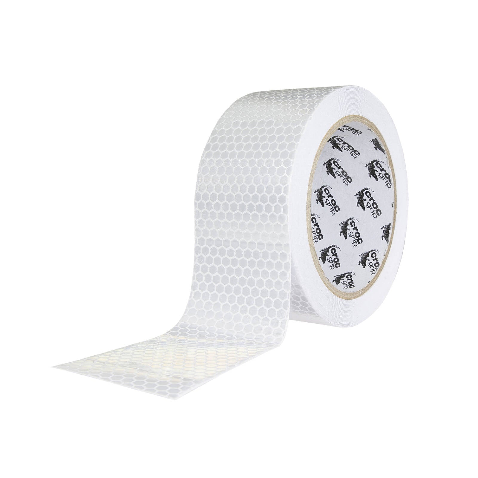 Croc Grip 10m x 50mm White Reflective Safety Tape