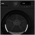 Mykin 8kg Front Load Washer and 8kg Heat Pump Dryer Package - Black - 7 Star Dryer - MFLW800BMHPD800B