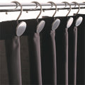 Barelli Polyester Shower Curtain - 180 x 180cm - Midnight Slate - 12 Rings - SuperSaverAU - view 3