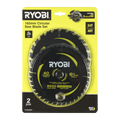Ryobi Circular Saw Blade 2 Pack - 165mm 24T & 40T - Quick Cuts & Fine Finishes - SuperSaverAU - view 2