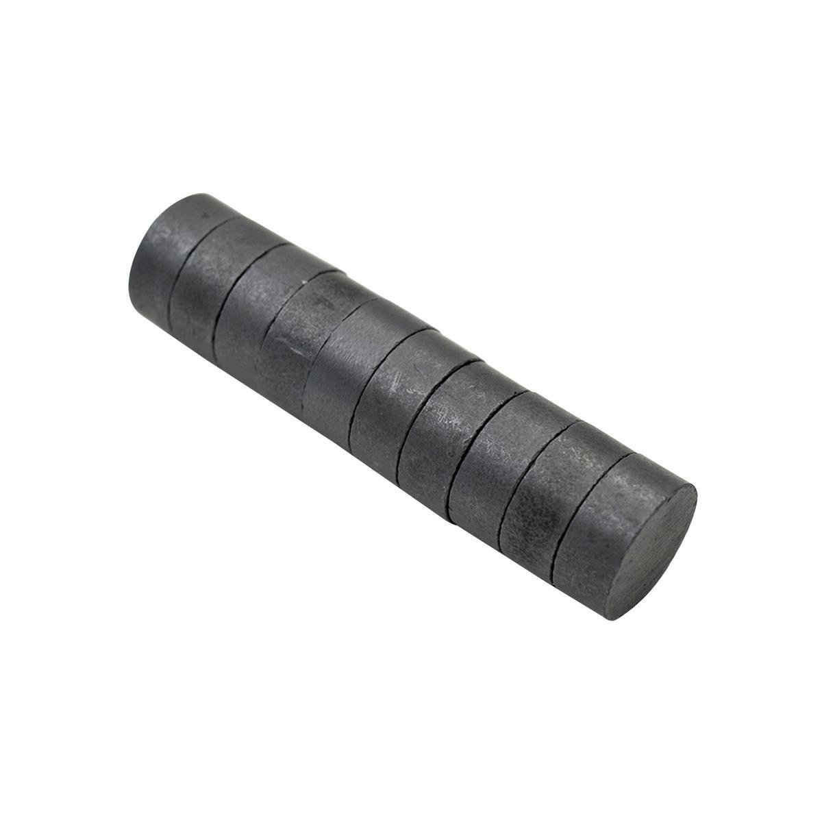 Everhang Ceramic Disc Magnet - 12mm - Ferrite - Lightweight - 10 Pack - SuperSaverAU - view 1