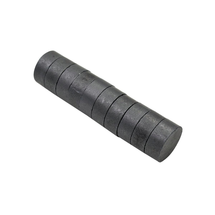 Everhang Ceramic Disc Magnet - 12mm - Ferrite - Lightweight - 10 Pack - SuperSaverAU - view 1