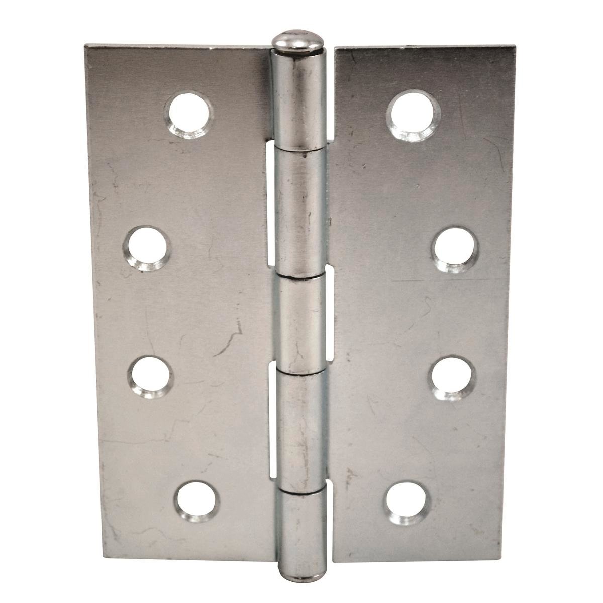 Lane Loose Pin Butt Hinge 100mm Zinc Plated 20 Pack Easy Maintenance - SuperSaverAU - view 1