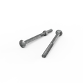 Zenith Hot Dip Galvanised Cup Head Bolts Nuts M12 x 180mm 12 Pack - SuperSaverAU - view 3
