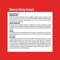 Davco Easy Grout 2L Bright White Grout Flexible Stain Resistant - SuperSaverAU - view 3