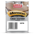Bondall Monocel 250ml Clear Satin Polyurethane Timber Varnish, UV Resistant