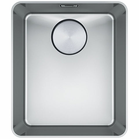 Franke Mythos 340mm single bowl stainless steel sink - top mount or flush mount - MYX210-34B