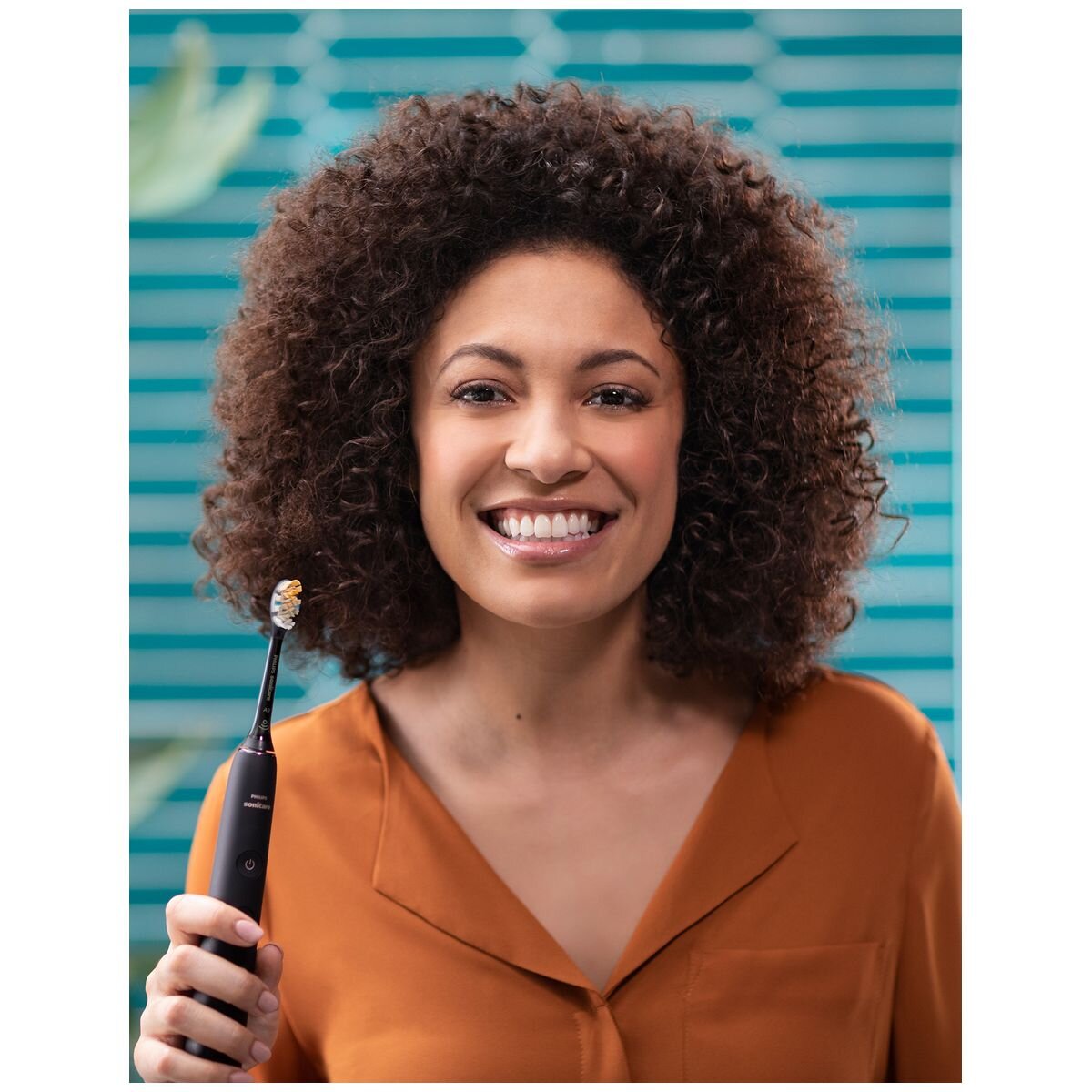 Philips Sonicare DiamondClean 9000 Electric Toothbrush - Black - Four Modes and Smart App - HX9914-75