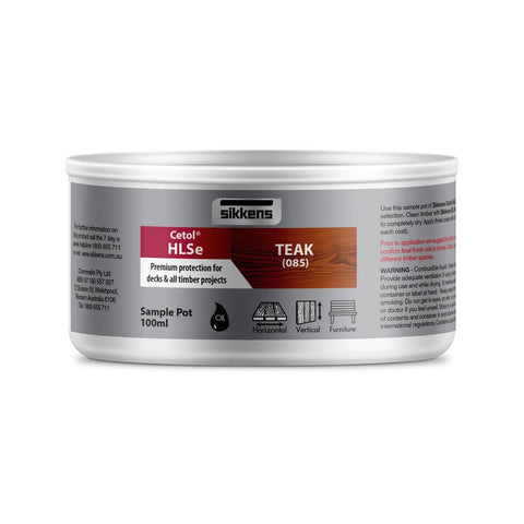 Sikkens Teak Cetol HLSe 100ml Oil Based Timber Finish UV Resistant - SuperSaverAU - view 1
