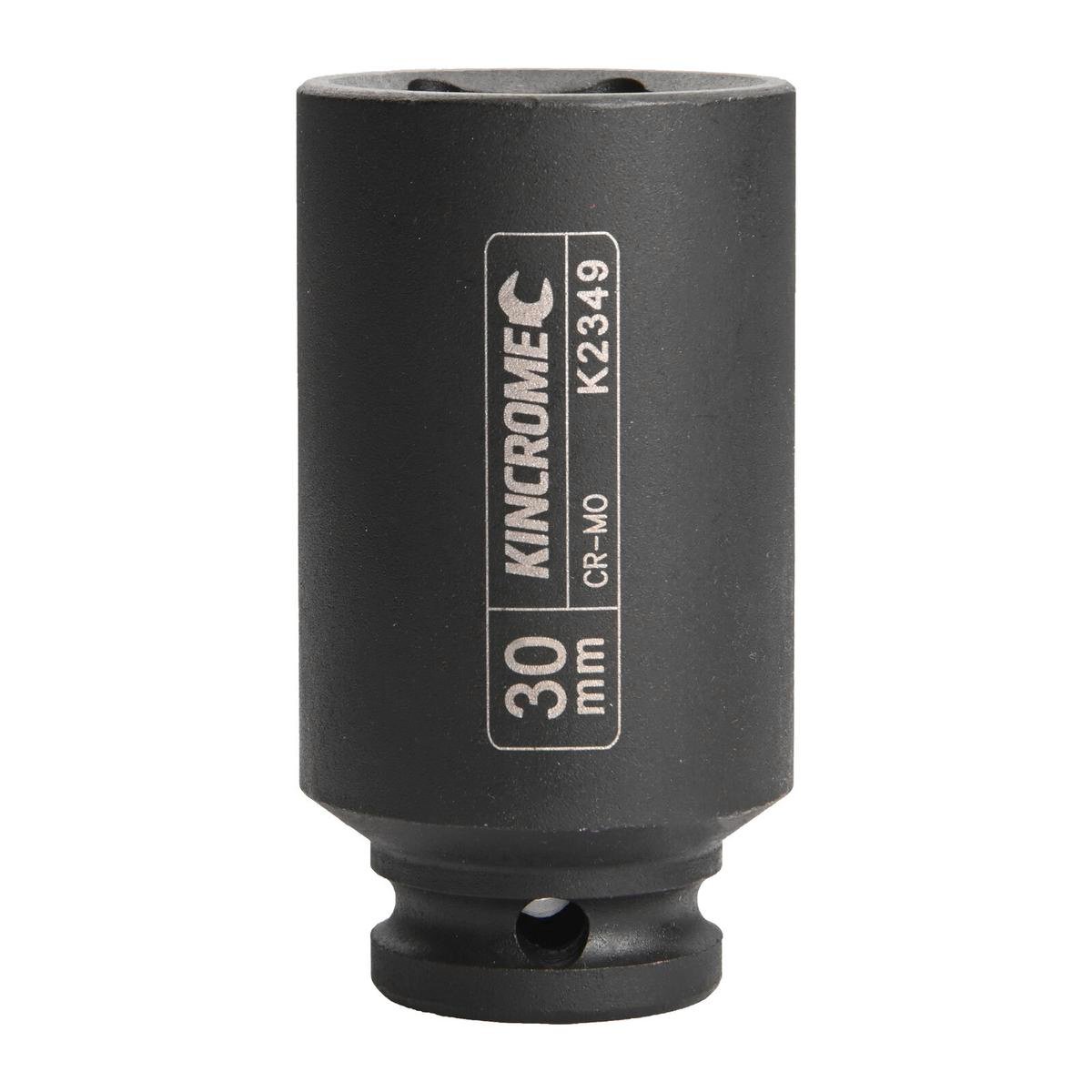 Kincrome 30mm Deep Impact Socket Cr-Mo Steel Rust Resistant 6 Points - SuperSaverAU - view 1