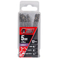 Full Boar 5mm M35 Cobalt Drill Bit 10 Pack for Hard Metal Wood Plastic