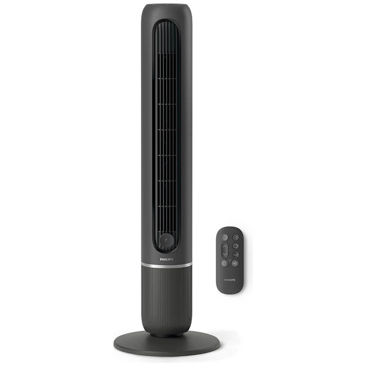 Philips 5000 Series tower fan - 5 speeds - SilentWings quiet operation - Charcoal - CX5550-01