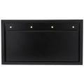 Schweigen 90cm Wall Canopy Rangehood - Matte Black - 3200m³/h - ISO-Drive SE Motor Pack - DS3326B-9SEPAK