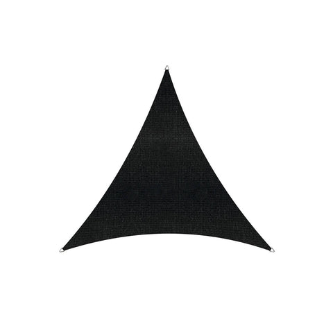 Coolaroo 5m Triangle Shade Sail - Graphite - HDPE - UV Protection - SuperSaverAU - view 1