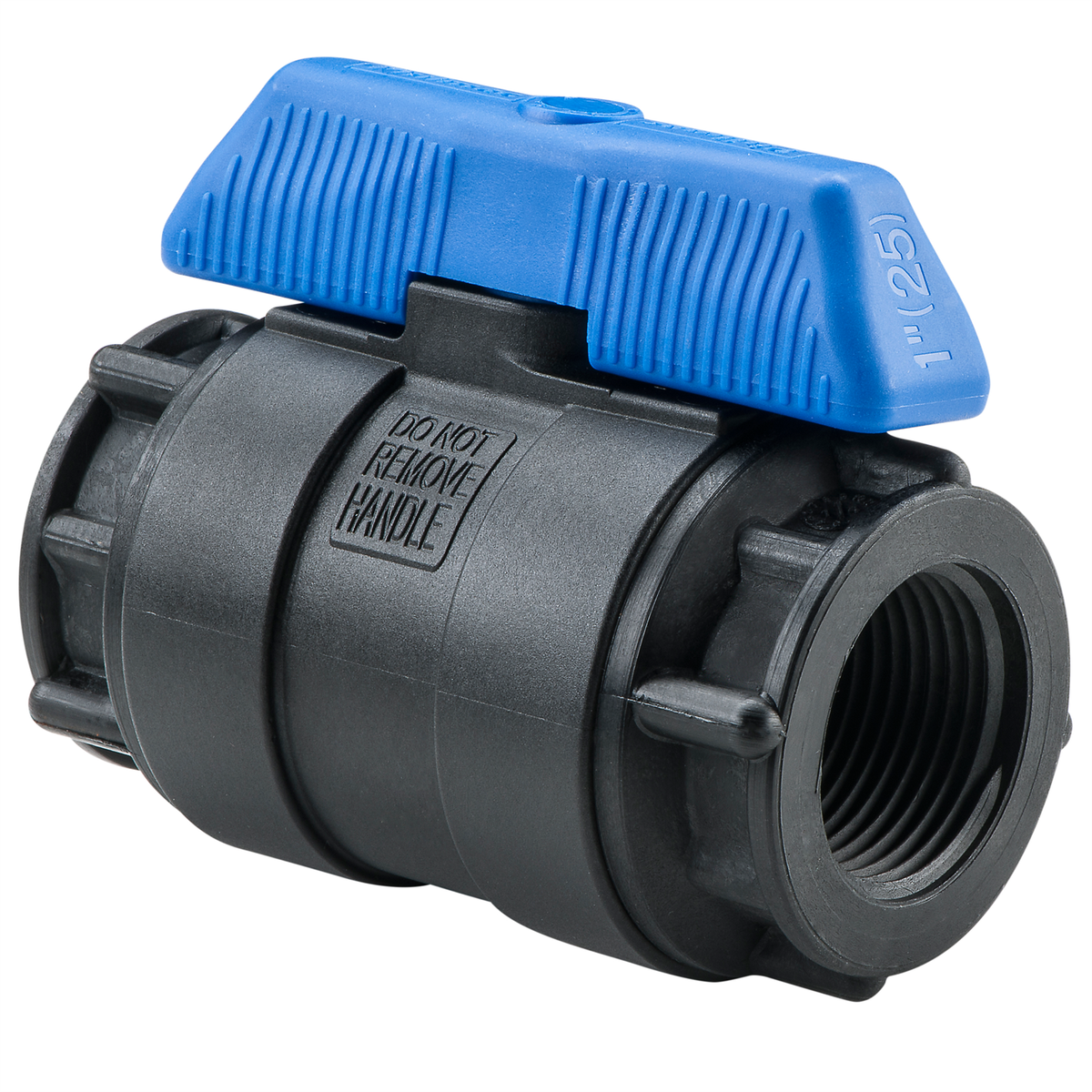 Philmac Ball Valve 50mm Polypropylene Easy Grip T-Handle - SuperSaverAU - view 1