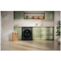 Haier 500 Series 12kg Front Loader - Black, Ultra Fresh Air, UV Protect, 5 Star Energy - HWF12DB1