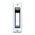 Gainsborough Rectangular Flush Pull - 35mm x 115mm - Zinc - Bright Chrome - 2 Pack - SuperSaverAU - view 1