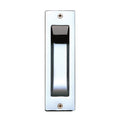 Gainsborough Rectangular Flush Pull, Bright Chrome, Indoor/Outdoor, 2 Pack